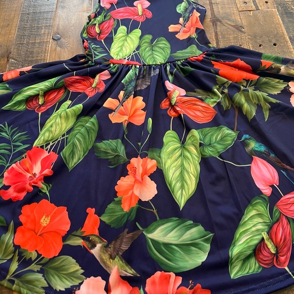 Dot Dot Smile size 7, 8/10 or 12/14 girls hummingbird Tank twirl dress new - Picture 6 of 8